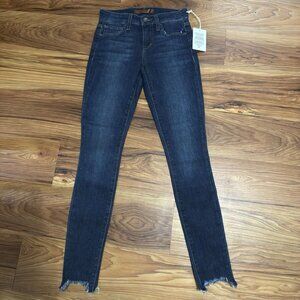 Joe’s Jeans The Icon‎ Skinny Mid Rise Ankle Hillary Size 23 Raw Hem New